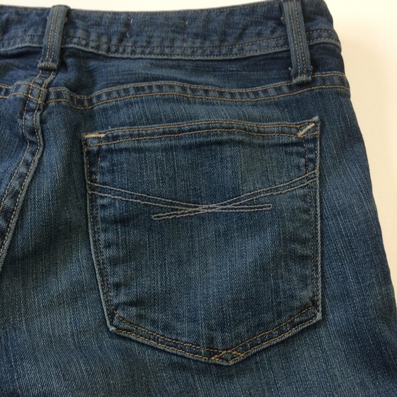 Gap Jeans Ladies Size 28/6 Real Straight Dark Wash - Picture 6 of 8